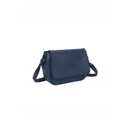 Praktyczna Listonoszka Torebka Damska Granatowa LUIGISANTO 6714 D.Blue