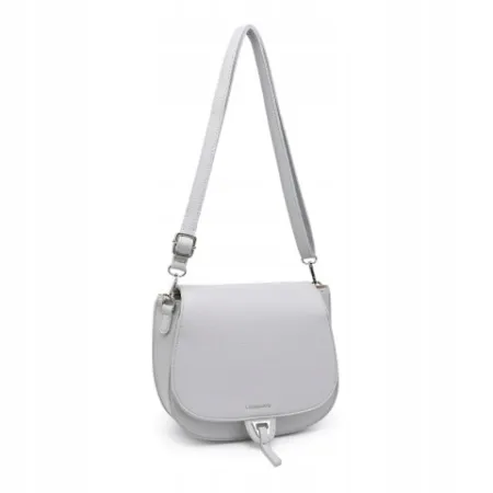 Modna Szara Torebka Luigisanto Listonoszka Zgrabna Skóra Eko