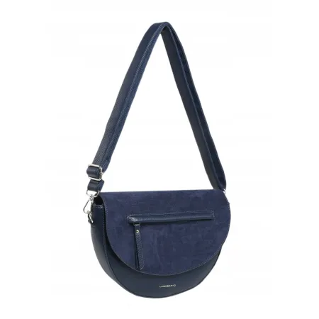 Elegancka Listonoszka Torebka Damska Granatowa LUIGISANTO HS0506-2 Blue