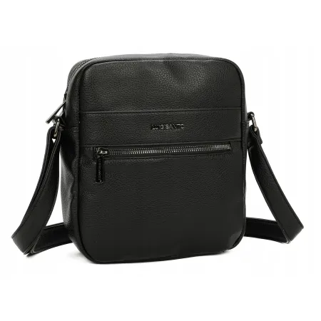 Torba Męska Listonoszka LUIGISANTO Czarna