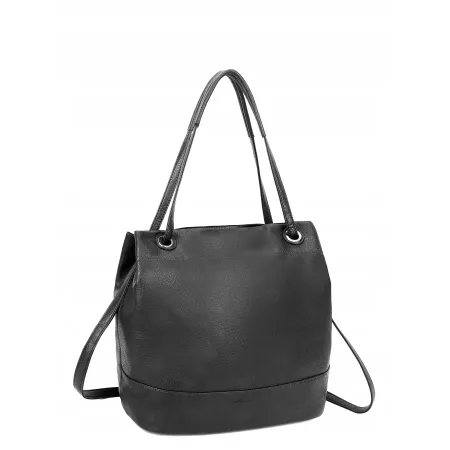 DAMSKA TOREBKA CZARNA LUIGISANTO POJEMNA SHOPPER