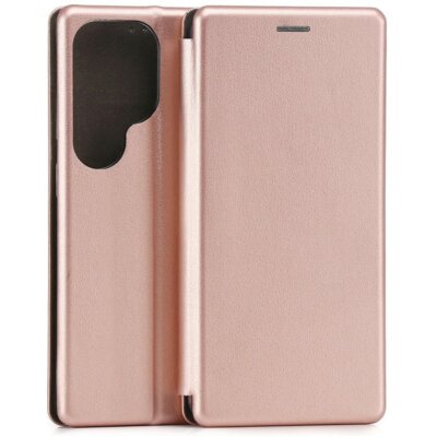 Etui BELINE Book Magnetic do Samsung Galaxy S26 Ultra Różowo-złoty