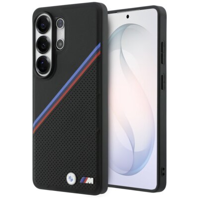 Etui BMW Tricolor Metal Logo MagSafe do Samsung Galaxy S26 Ultra Czarny