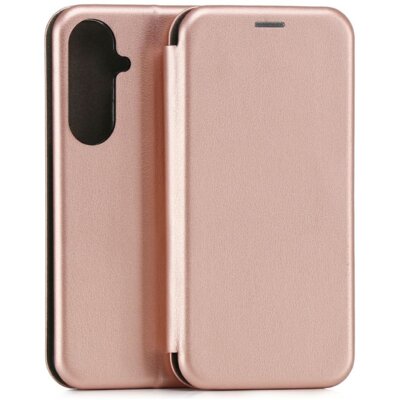 Etui BELINE Book Magnetic do Samsung Galaxy S26+ Różowo-złoty