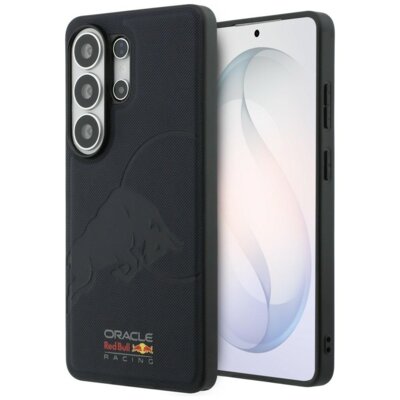 Etui RED BULL Meshed Debossed Bull MagSafe do Samsung Galaxy S26 Ultra Granatowy