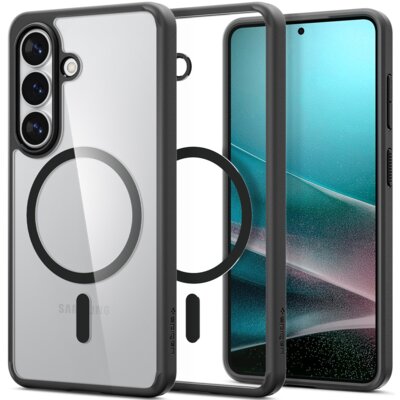 Etui SPIGEN Ultra Hybrid Mag MagSafe do Samsung Galaxy S26 Przzezroczysto-czarny