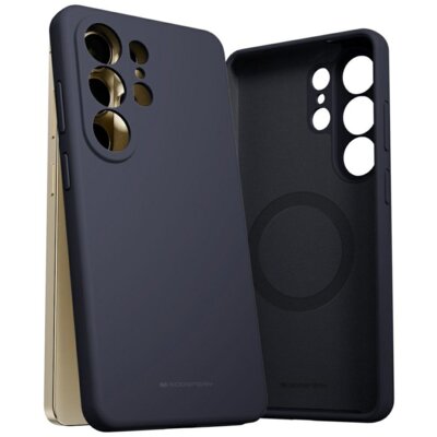 Etui MERCURY Pure MagSafe Silicone do Samsung Galaxy S26 Ultra Granatowy