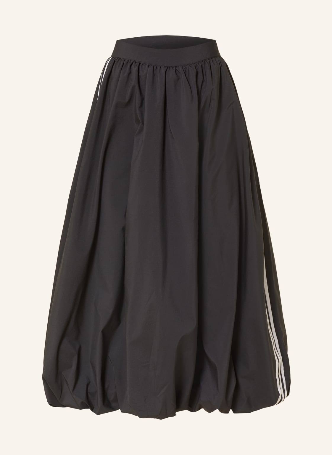 Adidas Originals Spódnica Balloon Long Z Galonowymi Paskami schwarz