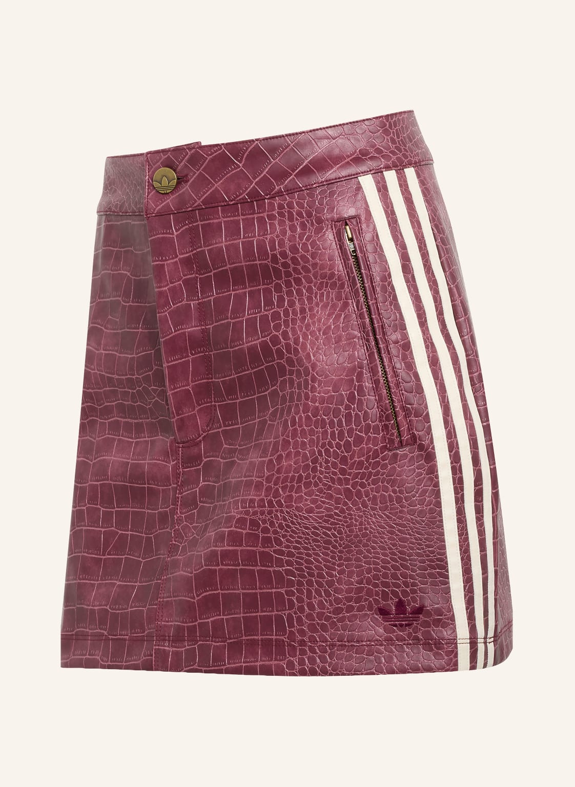 Adidas Originals Spódnica Pleather O Wyglądzie Skóry rot