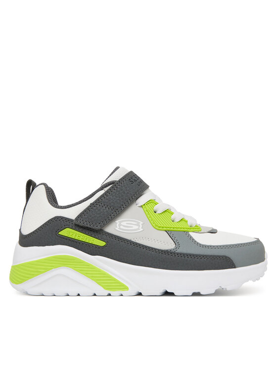 Skechers Sneakersy Uno Lite Revival Edge 417132L/GYLM Szary