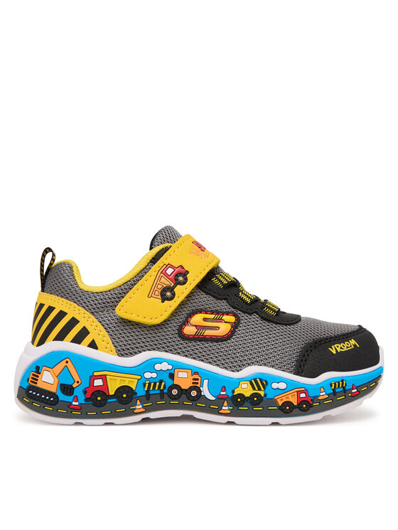 Skechers Sneakersy Play Scene 407312N/BKYL Szary