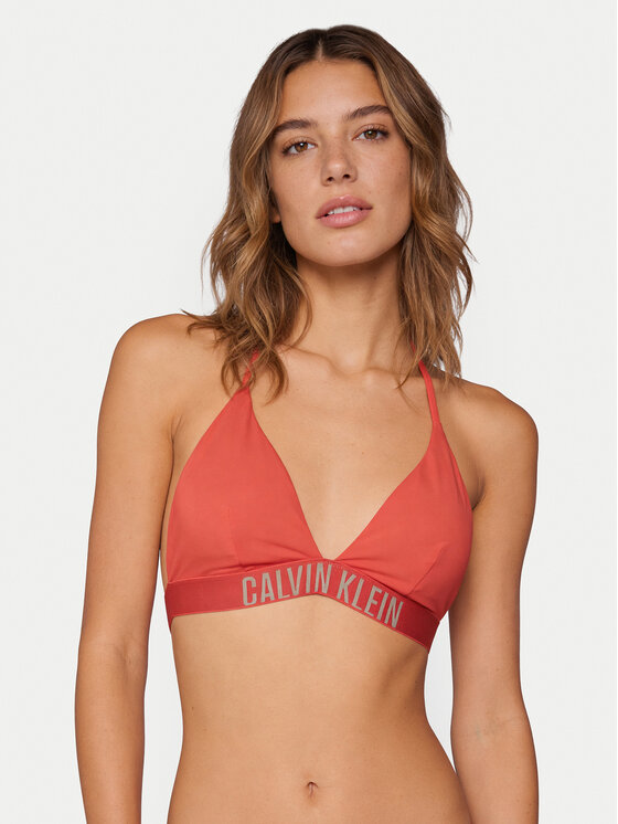 Calvin Klein Swimwear Góra od bikini LV00Q61222 Różowy