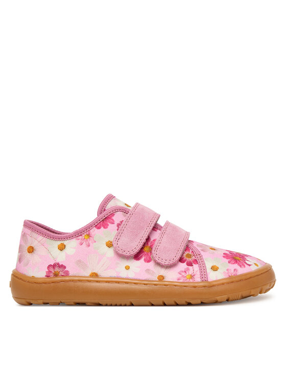 Froddo Kapcie Barefoot Canvas G1700440-9 D Różowy