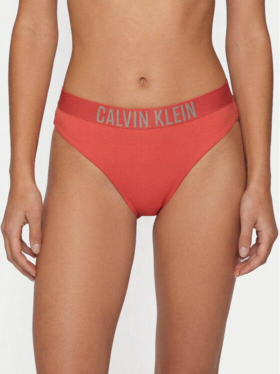 Calvin Klein Swimwear Dół od bikini LV00Q61221 Różowy
