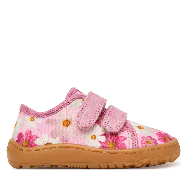 Kapcie Froddo Barefoot Canvas G1700440-9 M Różowy