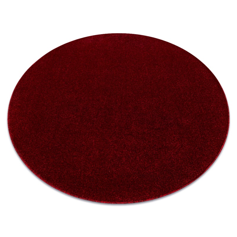 Dywan ETON PLUS koło Melanż czerwony / czarny koło 133 cm