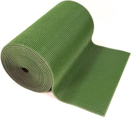 Wycieraczka pod drzwi wejściowe igłowa jeżyk Easy Turf 90 cm na metry z rolki zielony