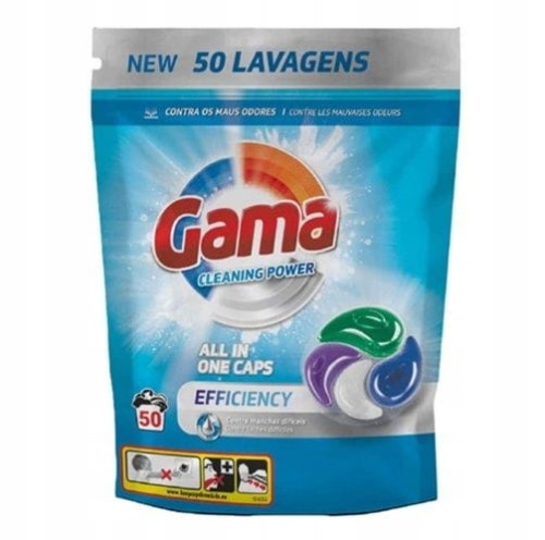 Gama Cleaning Power Efficiency 50 szt tabletki do zmywarki silne mycie