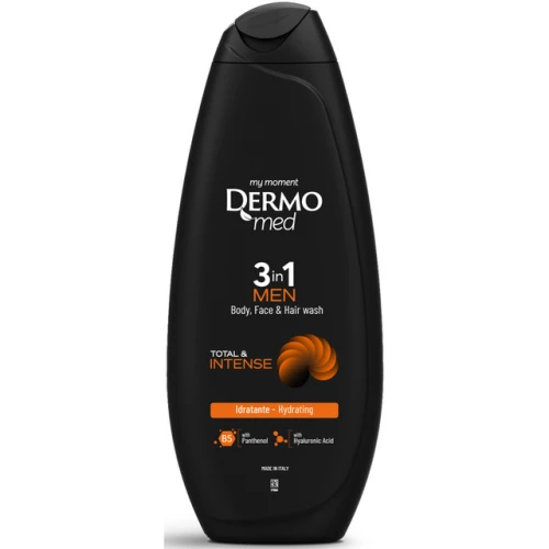 DermoMed Men żel pod prysznic Intense odżywczy dla mężczyzn 450 ml XXL