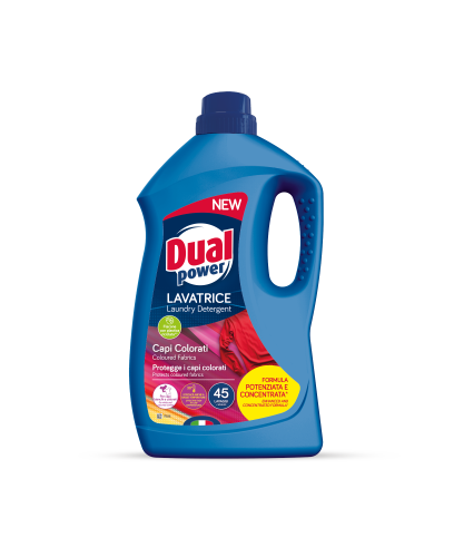 Dual Power Płyn do prania Colorati 1800 ml – do kolorów, skuteczny na plamy i świeżość