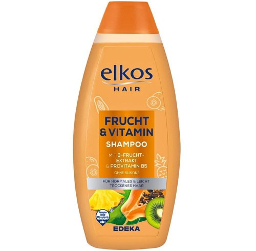 Elkos Frucht&Vitamin 500ml niemiecki szampon do włosów
