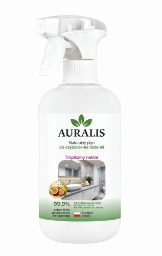 Auralis płyn do czyszczenia łazienki Tropikalny nektar 500ml bez zacieków