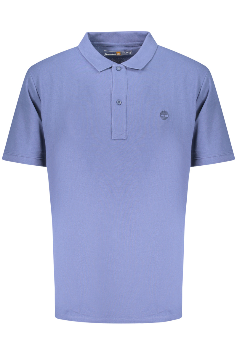 TIMBERLAND MĘSKA KOSZULKA POLO Z KRÓTKIM RĘKAWEM, NIEBIESKA