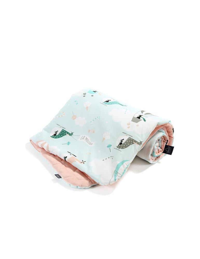 Kocyk średniaka slim La Millou (miss cloudy powder pink)