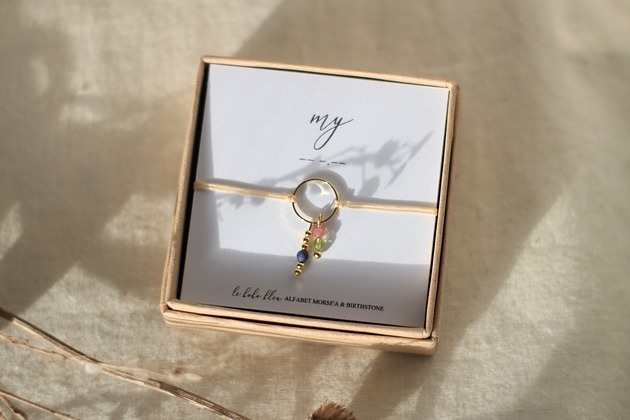 MY - Alfabet Morse'a - Kamienie urodzeniowe Birthstones