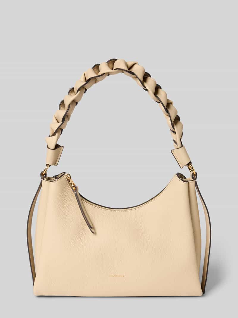 torebka z detal z logo model 'BOHEME GRANA DOUBLE HOBO'