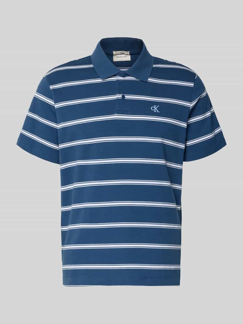 koszulka polo o kroju regular fit z wyhaftowanym logo