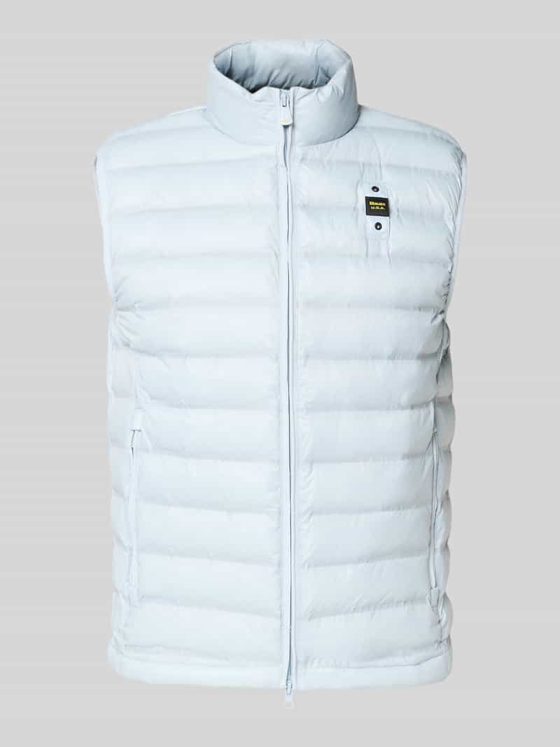 Kamizelka pikowana z zamkiem błyskawicznym dwustronnym model 'Arvale'