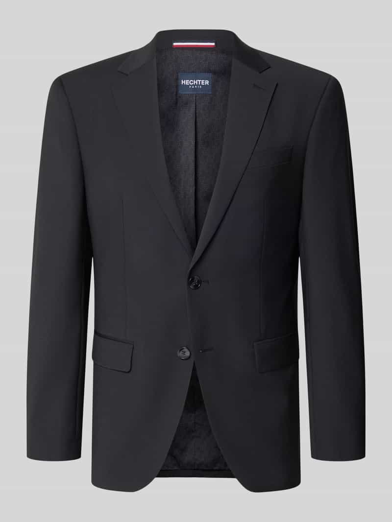 marynarka na 2 guziki o kroju slim fit z kieszeniami z patką