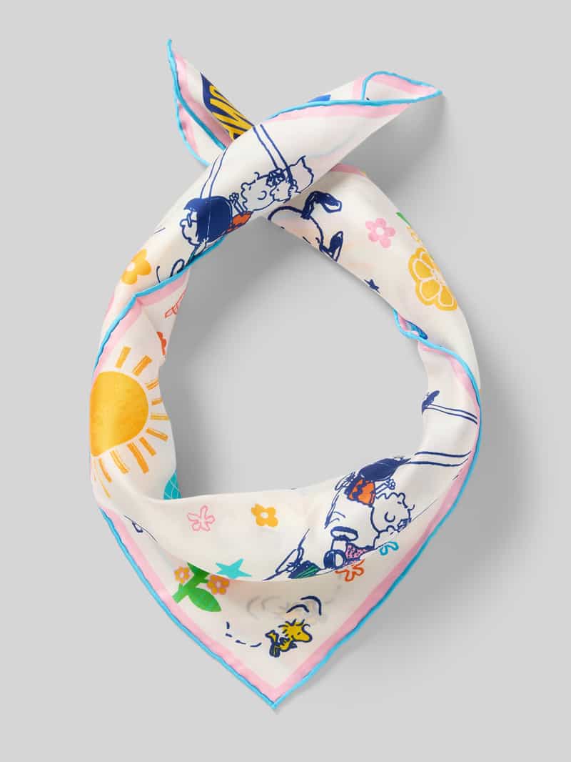 Chusta z jedwabiu model 'NICKI SILK PEANUTS SWING'