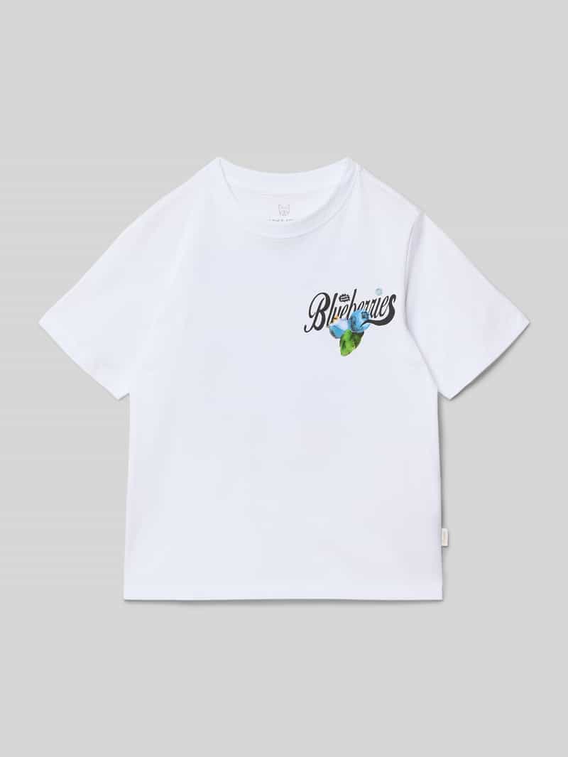 t-shirt z nadrukiem z motywem