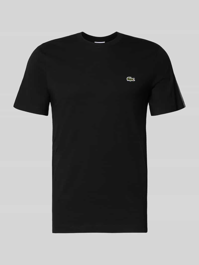 t-shirt o kroju regular fit z czystej bawełny