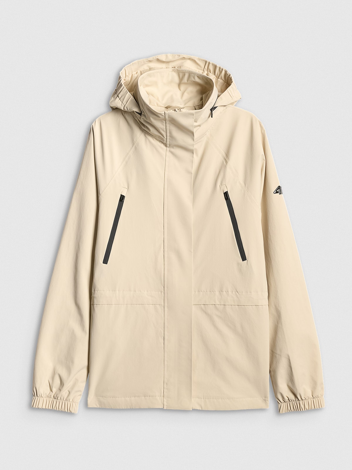 4F Parka przejściowa membrana 5000 damska - beżowa XXL