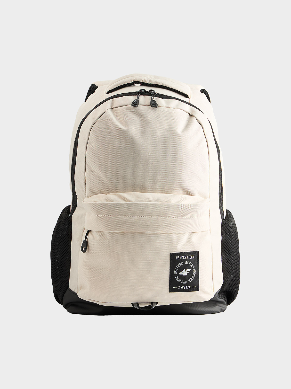 4F Plecak miejski (18 L) szkolny - beżowy Uniwersalny