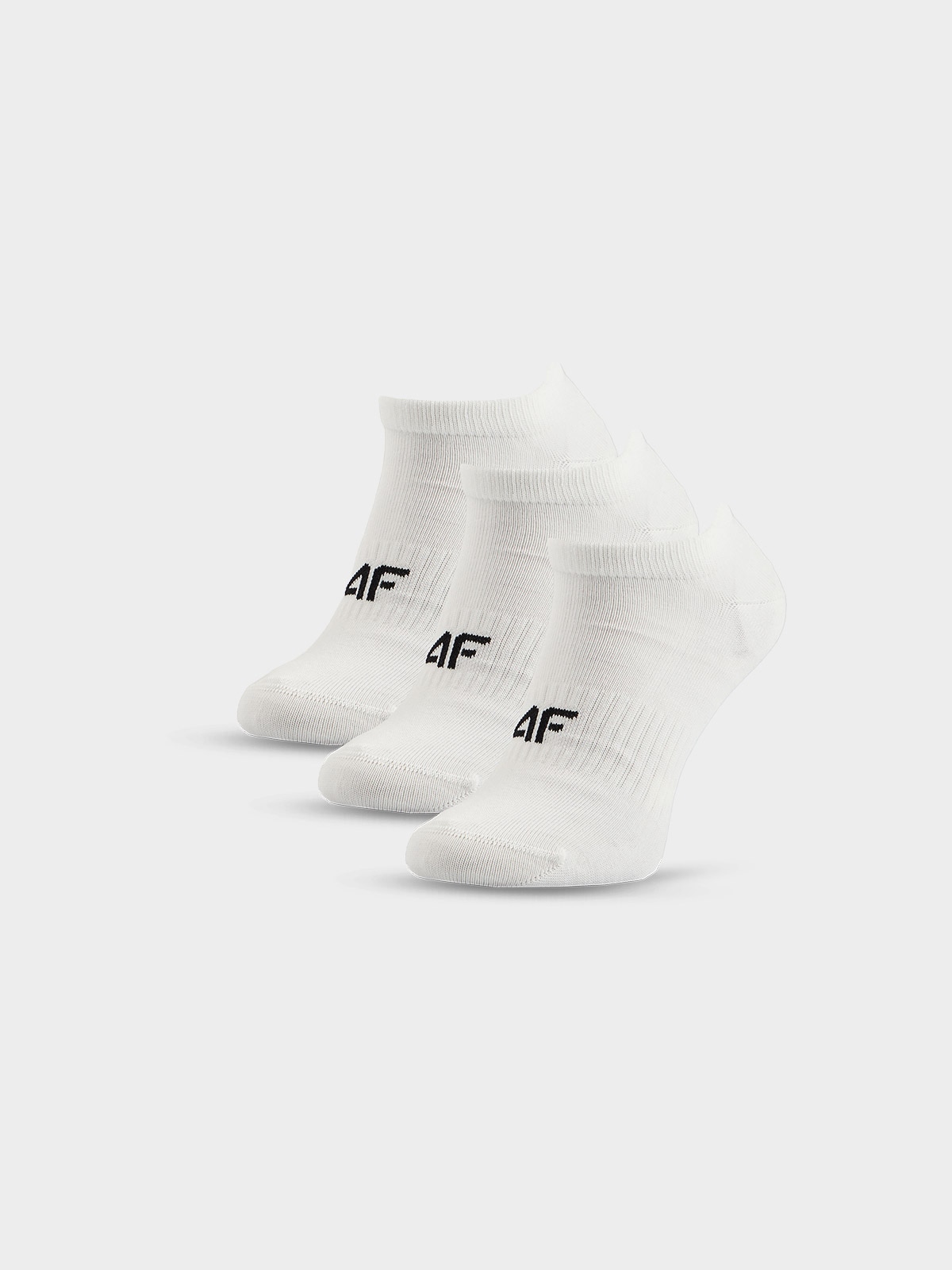 4F Skarpetki krótkie (3-pack) damskie - białe 39-42