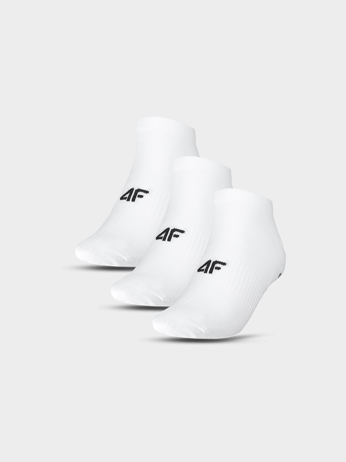 4F Skarpetki krótkie (3-pack) męskie - białe 39-42