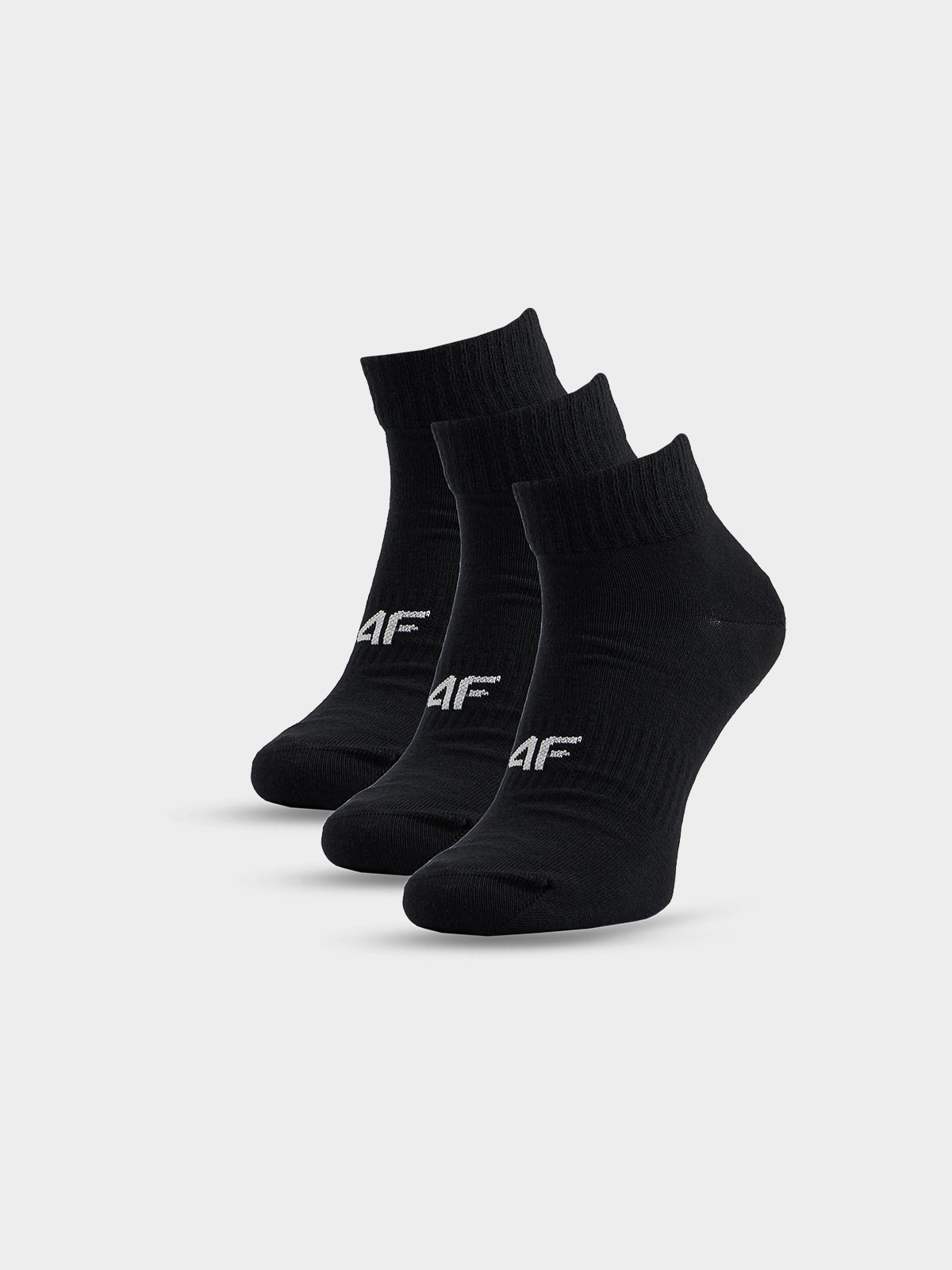 4F Skarpetki długie (3-pack) męskie - czarne 43-46