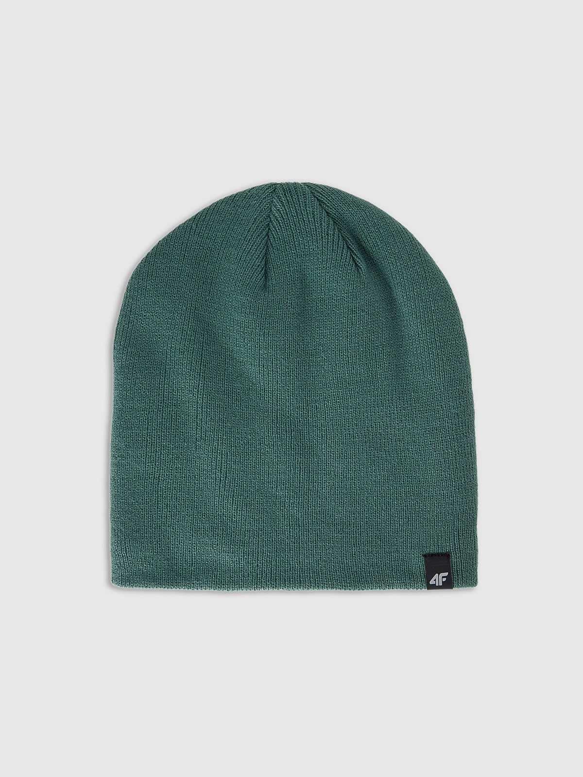 4F Czapka zimowa męska - oliwkowa M