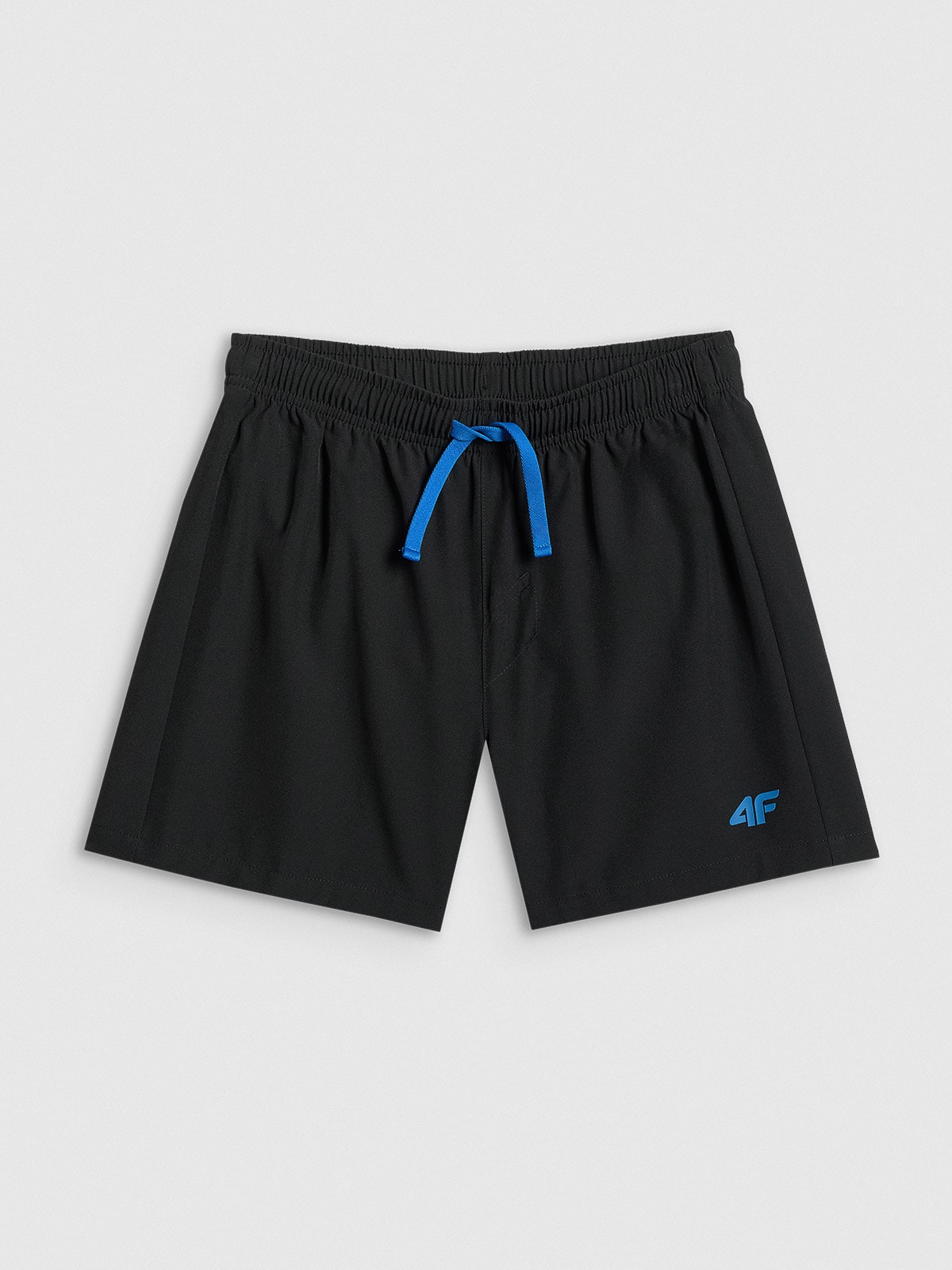 4F Spodenki plażowe boardshorty chłopięce - czarne 146/152 (10-12 lat)