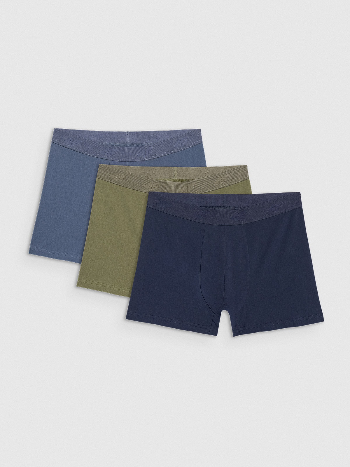 4F Bielizna bokserki (3-pack) męskie - multikolor XXL