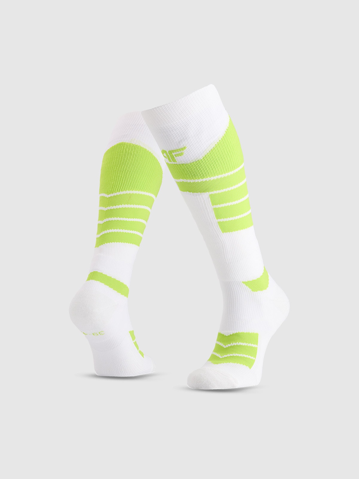 4F Skarpety narciarskie męskie - zielone 43-46