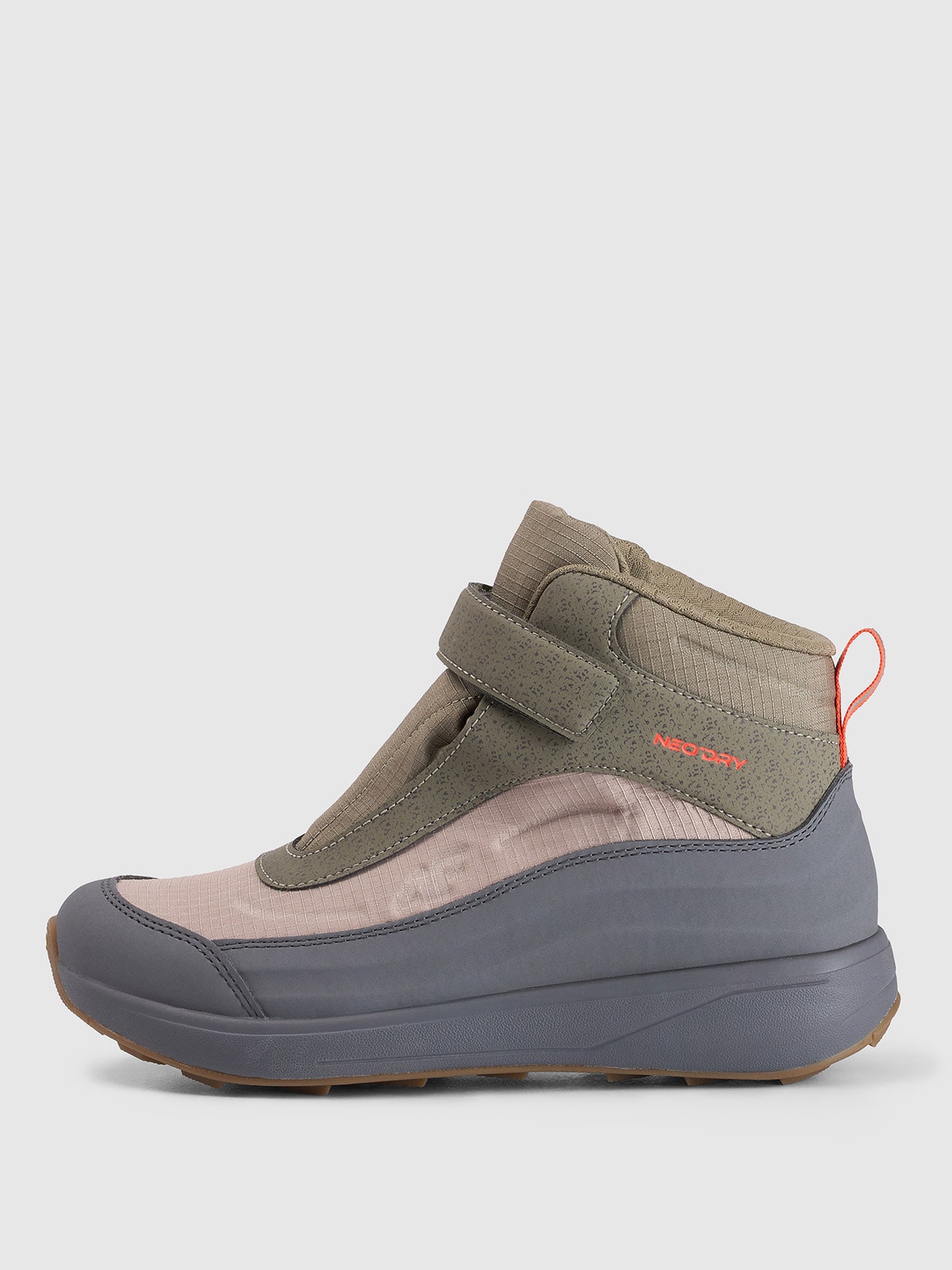 4F Buty zimowe śniegowce z izolacją Primaloft chłopięce - beżowe 39