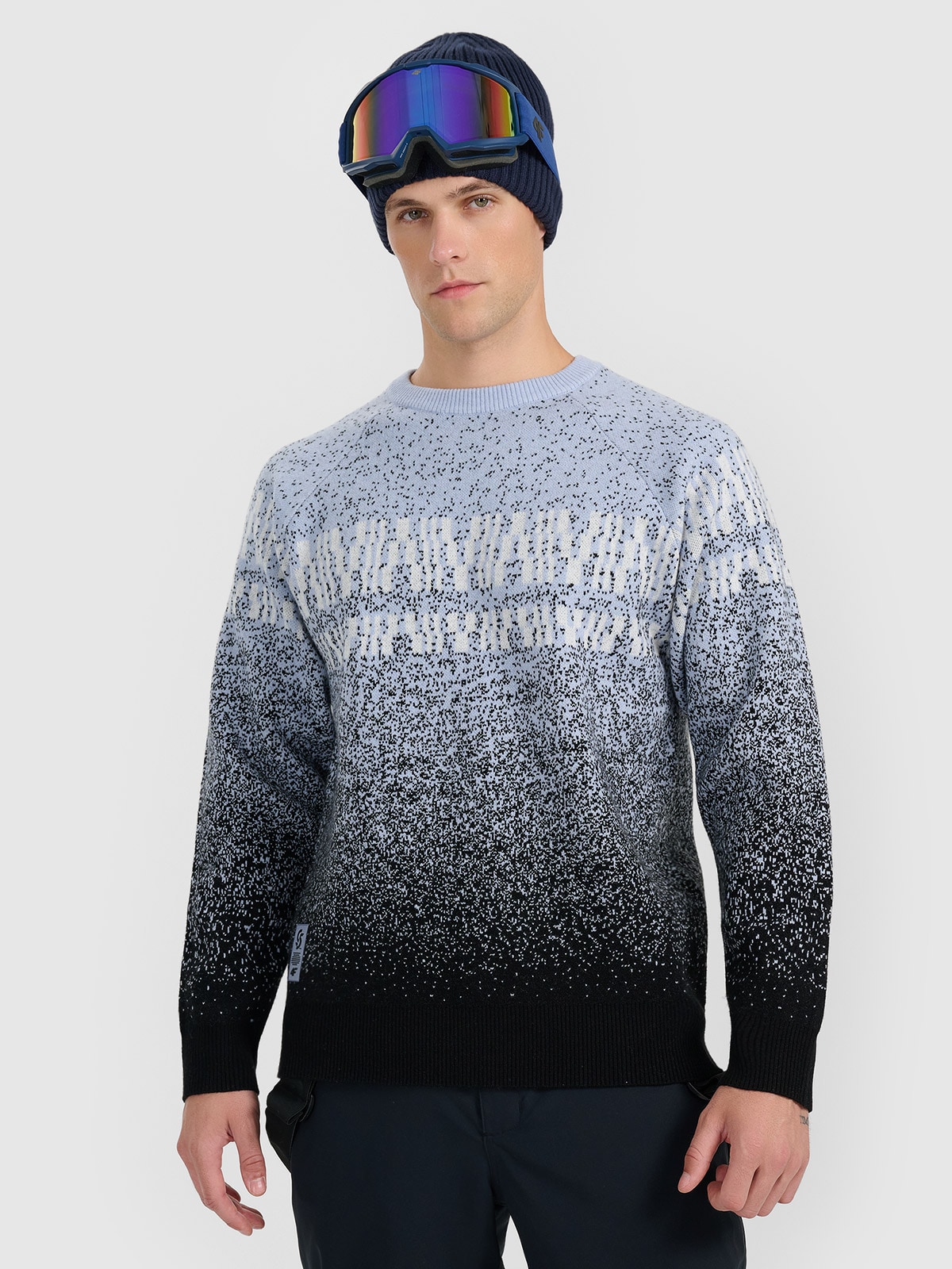 4F Sweter męski - granatowy XL