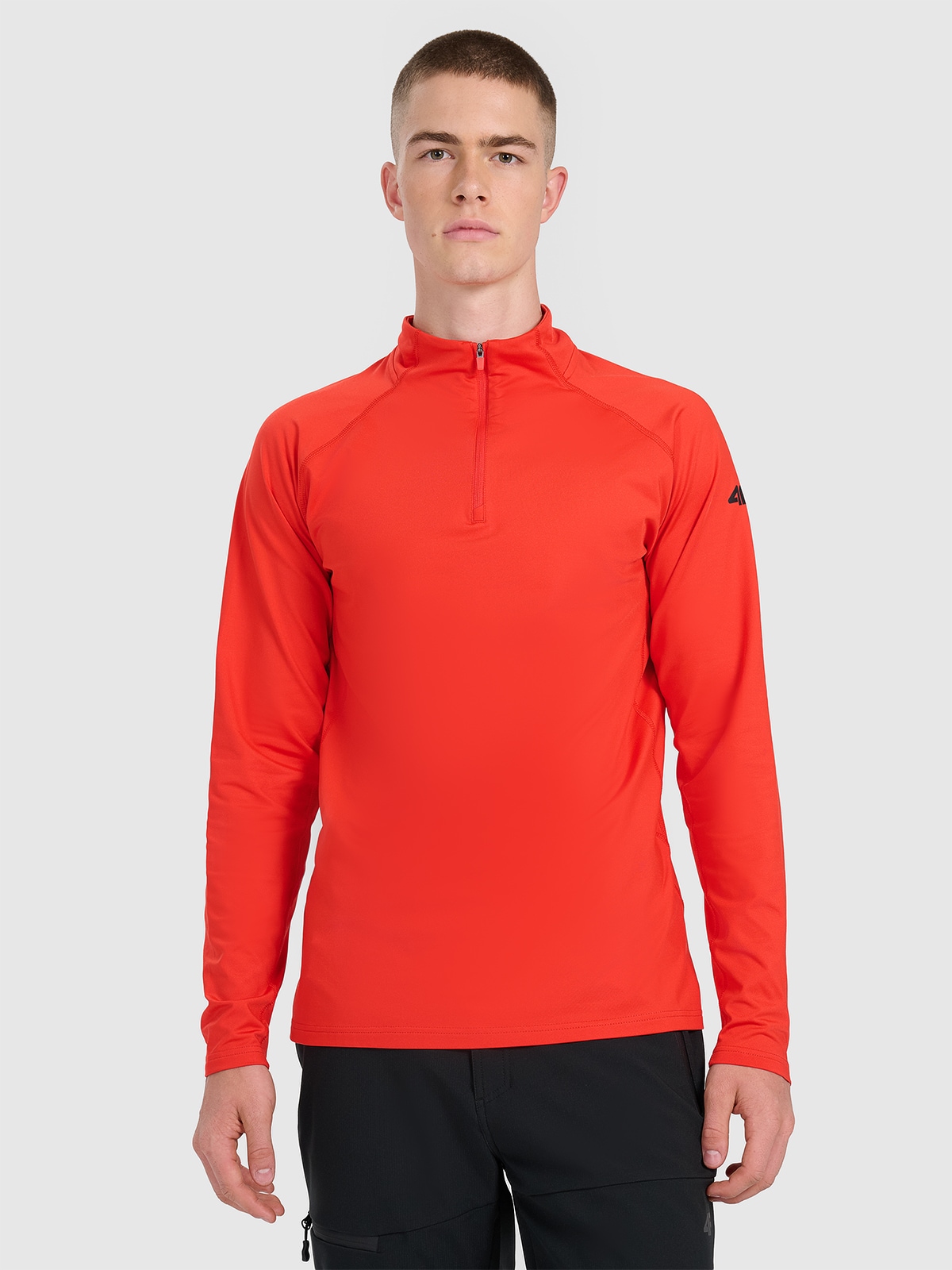 4F Bielizna termiczna ocieplana (góra) męska - czerwona XXL