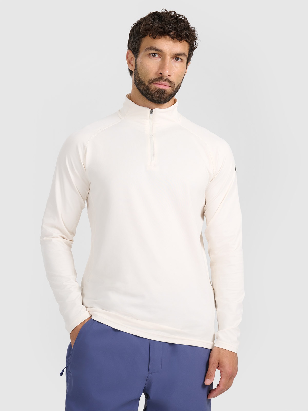 4F Bielizna termiczna ocieplana (góra) męska - beżowa XXL