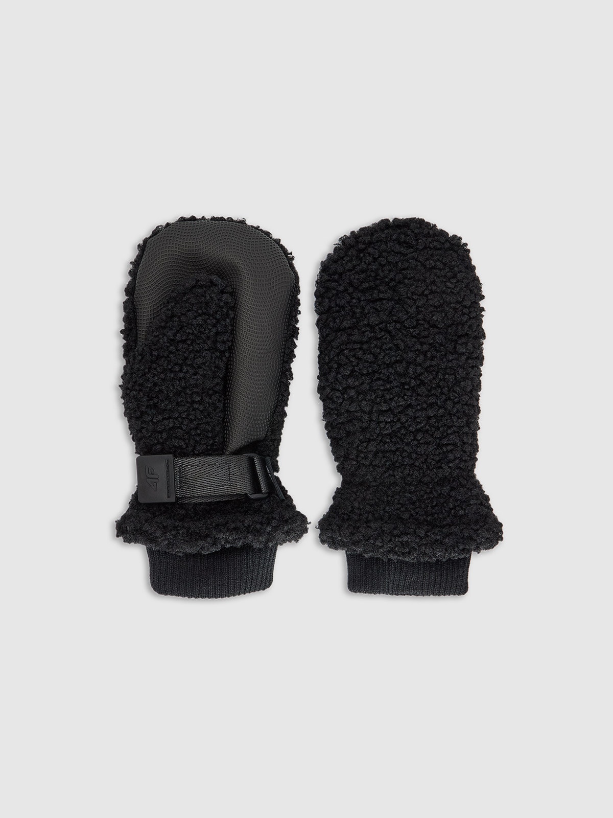 4F Rękawiczki z jednym palcem dziecięce - czarne L/XL